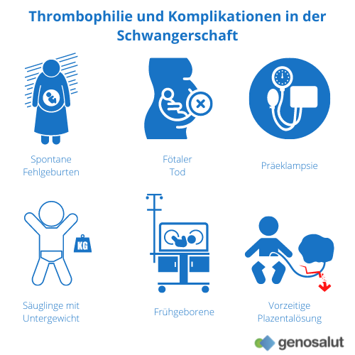 Thrombophilie und Komplikationen in der Schwangerschaft