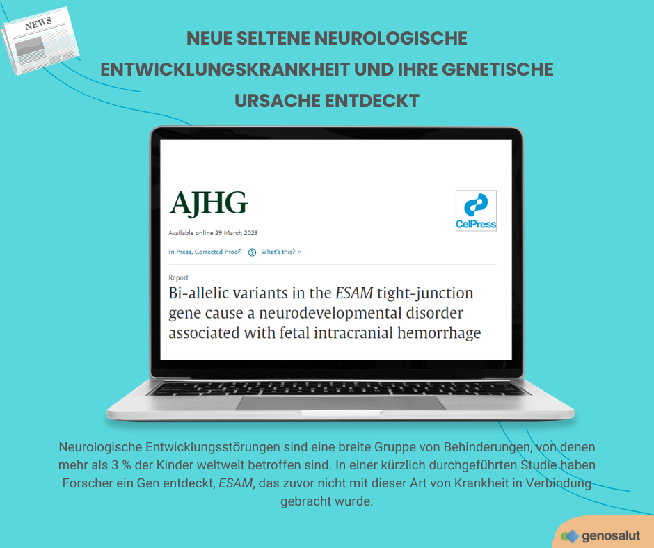 Neue seltene neurologische Entwicklungskrankheit und ihre genetische Ursache entdeckt